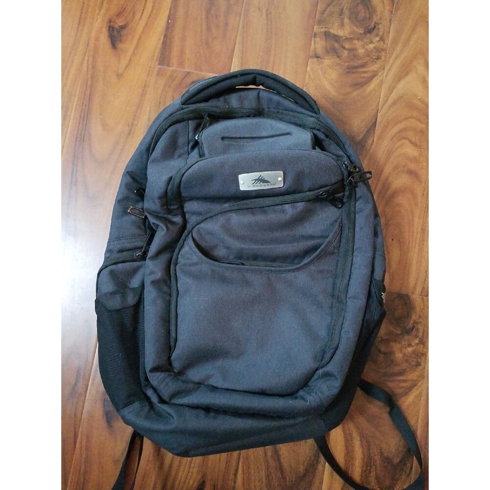 High Sierra gray business or school backpack